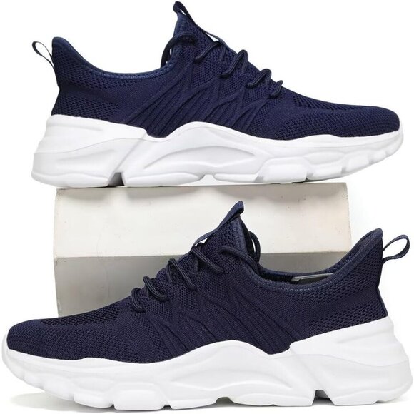 Men\'s Mesh Z71Blue Non Slip, Breathable, Athletic Sports Fashion Sneakers Shoes